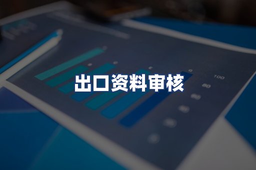 出口资料审核